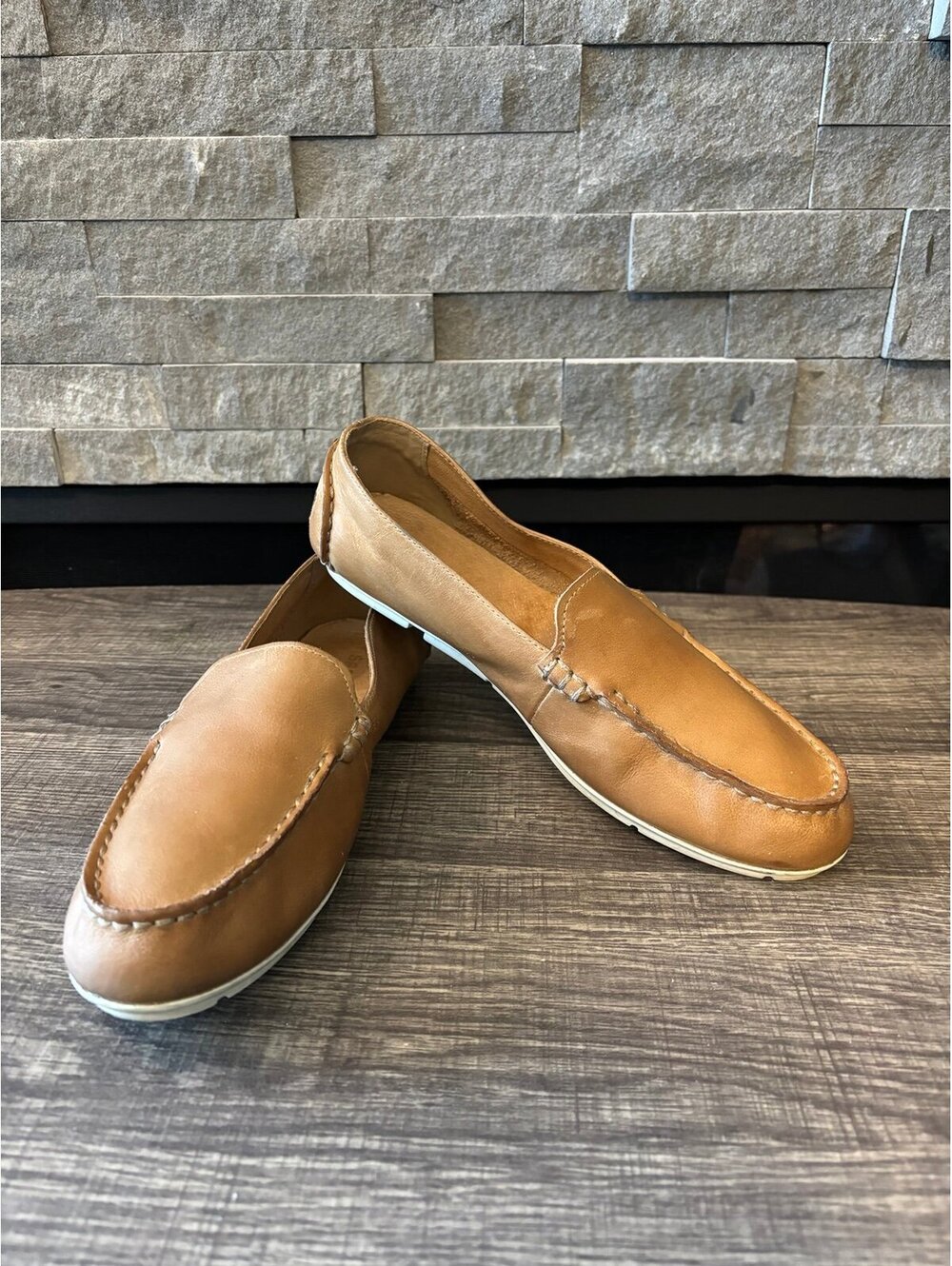 Woman’s Sperry Leather Slip-On Loafer Shoes